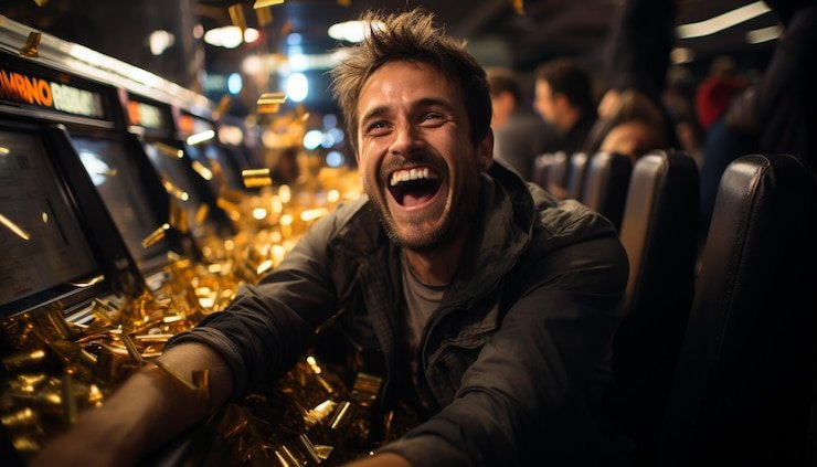 Live dealer casino table with multiple game options